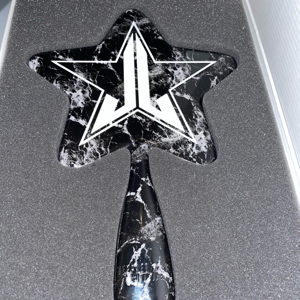 Black Marble Jeffrey Star Mirror
